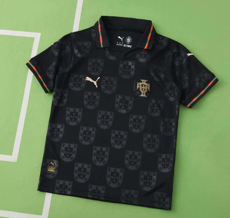 2026 World cup Portugal Special Edition top thai best quality soccer Jersey kids kits sets