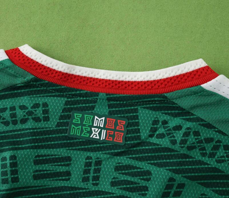 2026 World cup Mexico Home top thai best quality soccer Jersey Player version 002