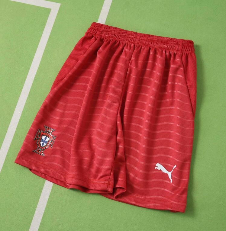 2026 World cup Portugal Home top thai best quality soccer Jersey kids kits sets