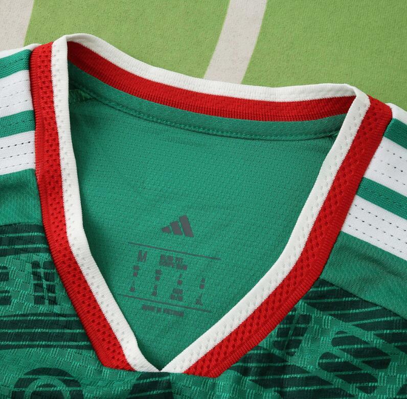 2026 World cup Mexico Home top thai best quality soccer Jersey Player version 002