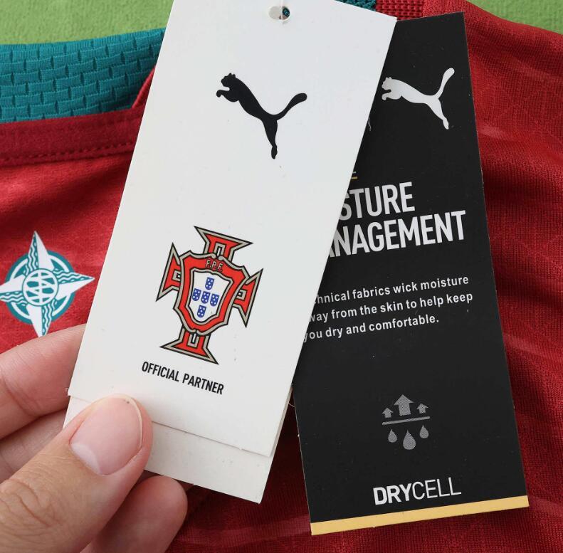 2026 World cup Portugal Home top thai best quality soccer Jersey Player version 002