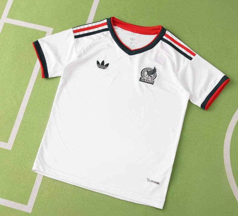 2026 World cup Mexico Away top thai best quality soccer Jersey kids kits sets