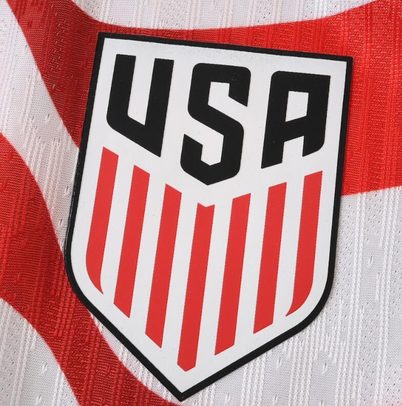 2026 World cup USA  United StatesHome top thai best quality soccer Jersey Player version 004