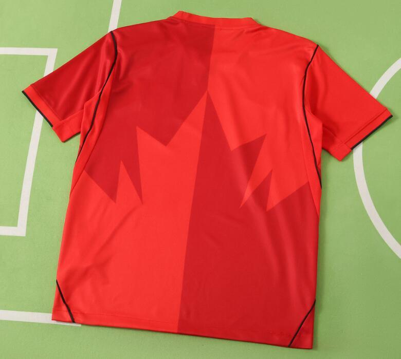 2026 World cup Canada Home top thai best  quality soccer Jersey  fan version