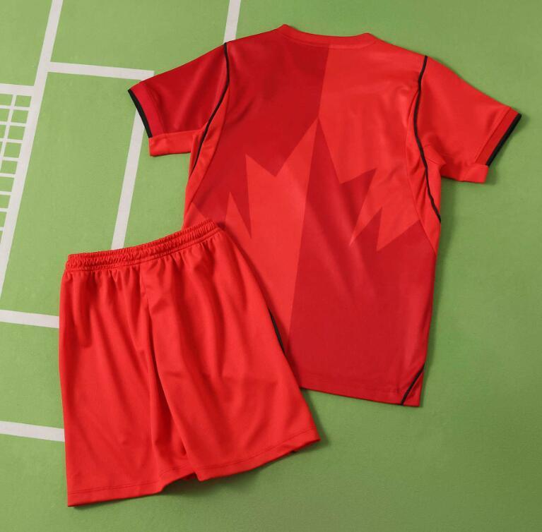 2026 World cup Canada Home top thai best quality soccer Jersey kids kits sets