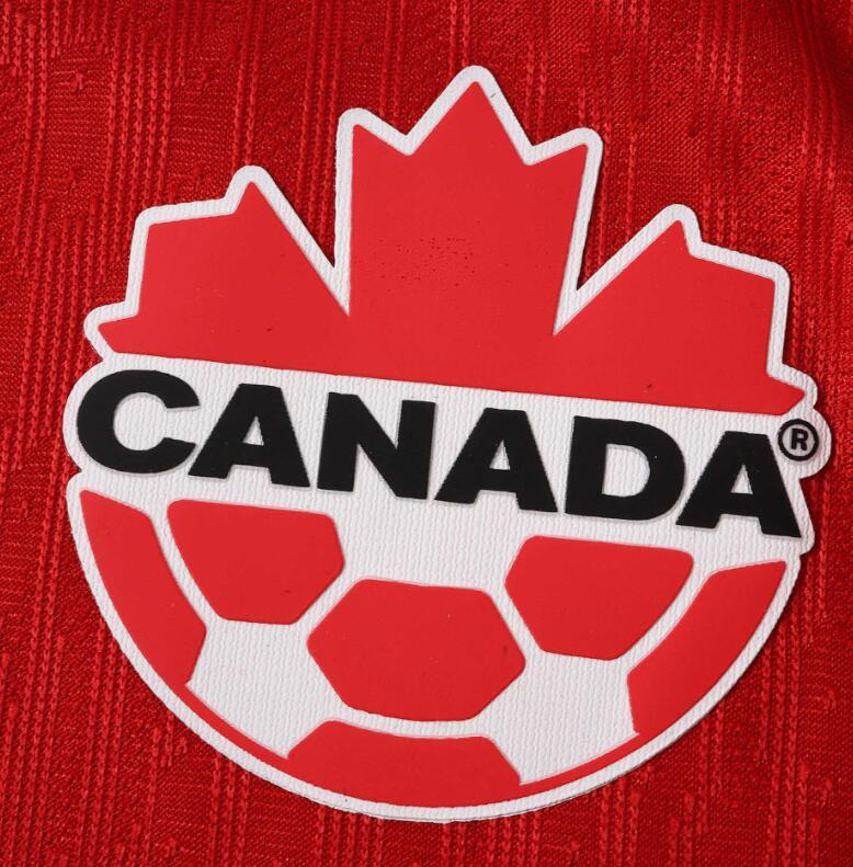 2026 World cup Canada Home top thai best quality soccer Jersey Player version 001