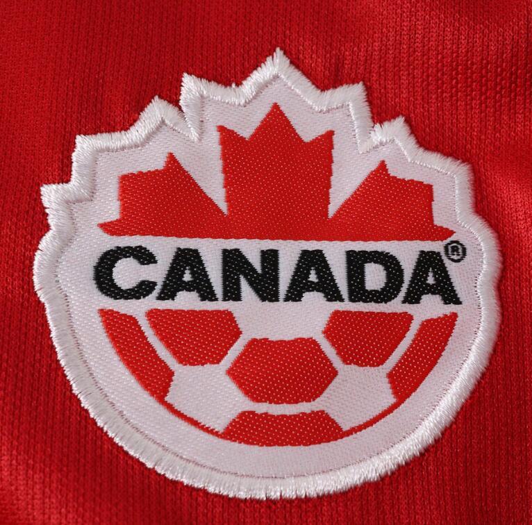 2026 World cup Canada Home top thai best quality soccer Jersey kids kits sets