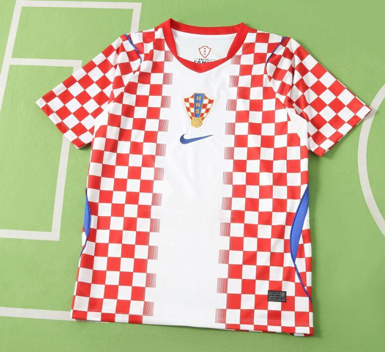 2026 World cup Croatia Home top thai best  quality soccer Jersey  fan version