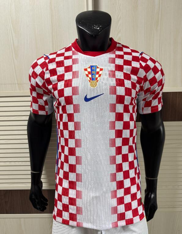 2026 World cup Croatia Home top thai best quality soccer Jersey Player version 002