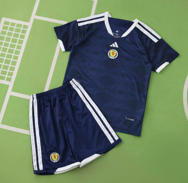 2026 World cup Scotland Home top thai best quality soccer Jersey kids kits sets