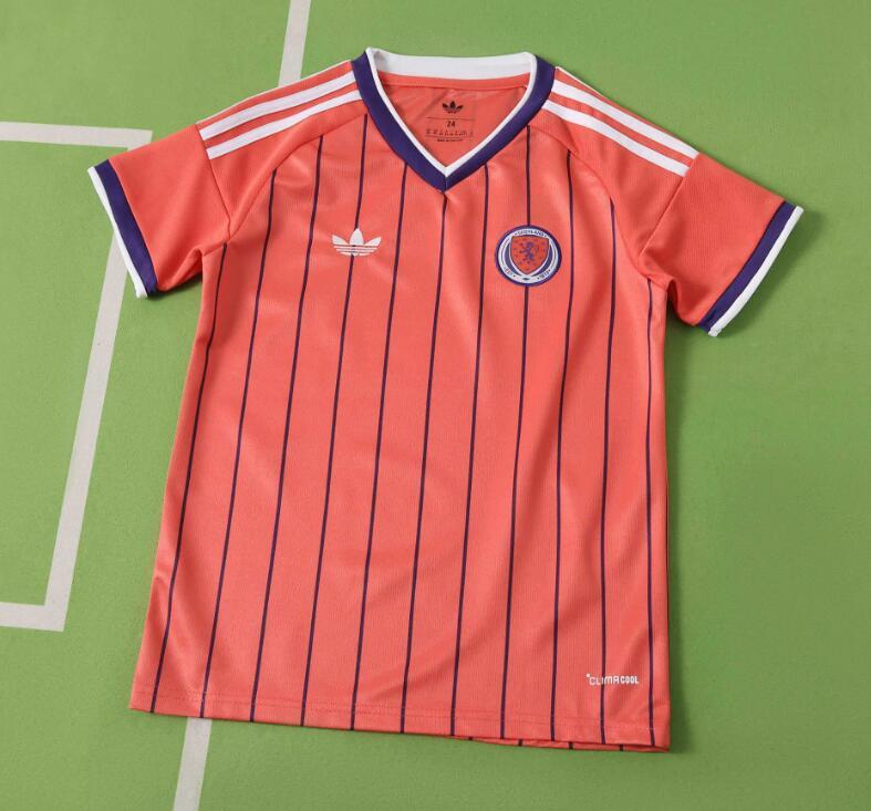 2026 World cup Scotland Away top thai best quality soccer Jersey kids kits sets