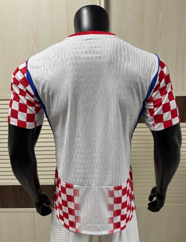 2026 World cup Croatia Home top thai best quality soccer Jersey Player version 002