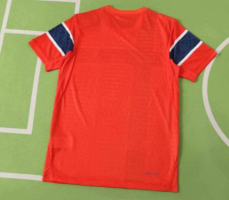 2026 World cup Norway Home top thai best quality soccer Jersey Player version 001