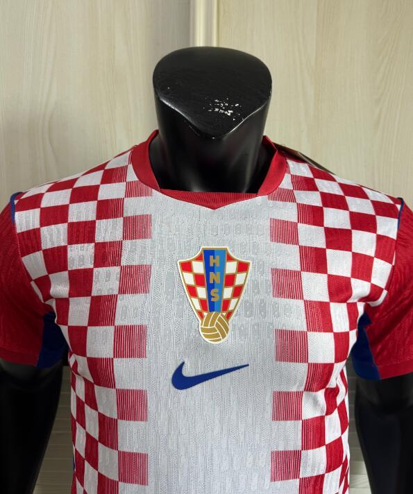 2026 World cup Croatia Home top thai best quality soccer Jersey Player version 002