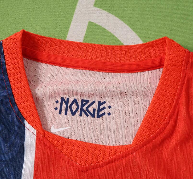 2026 World cup Norway Home top thai best quality soccer Jersey Player version 001