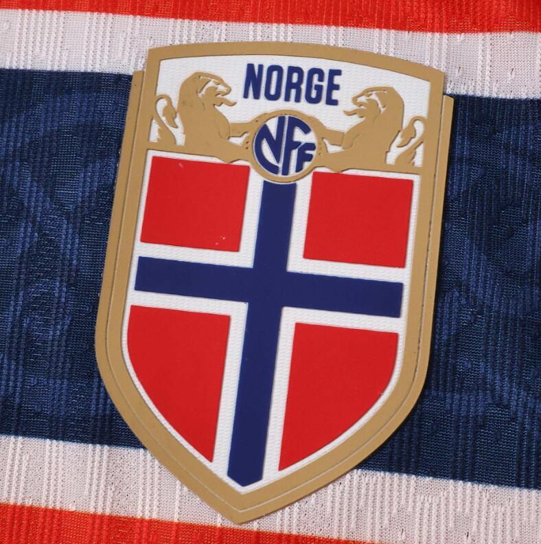 2026 World cup Norway Home top thai best quality soccer Jersey Player version 001