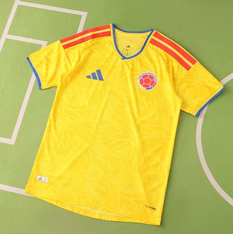 2026 World cup Colombia Home top thai best quality soccer Jersey Player version 001
