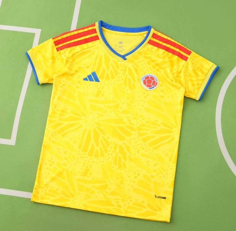 WOMEN 2026 World cup Colombia  Home top thai best  quality soccer Jersey  fan version