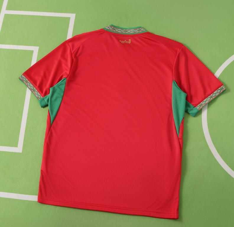 2026 World cup Morocco Home top thai best  quality soccer Jersey  fan version