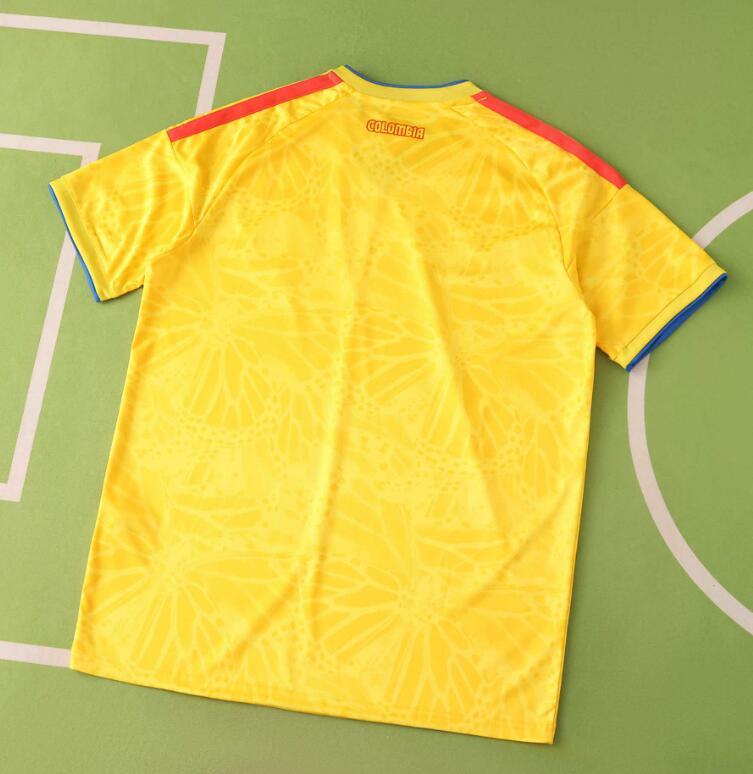 2026 World cup Colombia Home top thai best  quality soccer Jersey  fan version