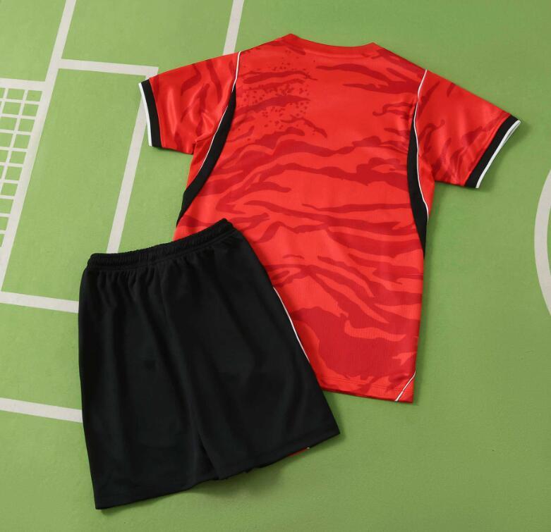 2026 World cup South Korea Home top thai best quality soccer Jersey kids kits sets