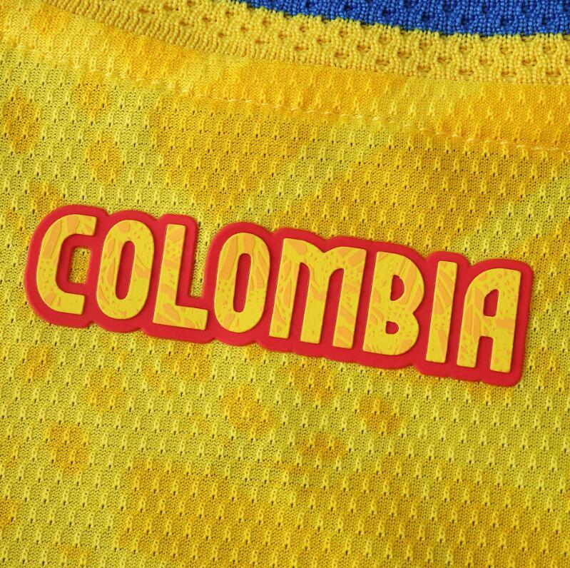 2026 World cup Colombia Home top thai best quality soccer Jersey Player version 001