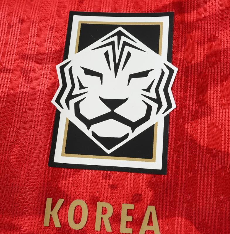 2026 World cup South Korea Home top thai best quality soccer Jersey Player version 001