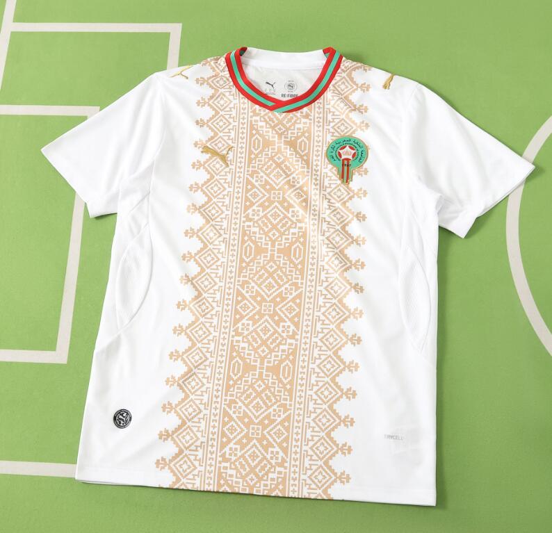 2026 World cup Morocco Away top thai best  quality soccer Jersey  fan version