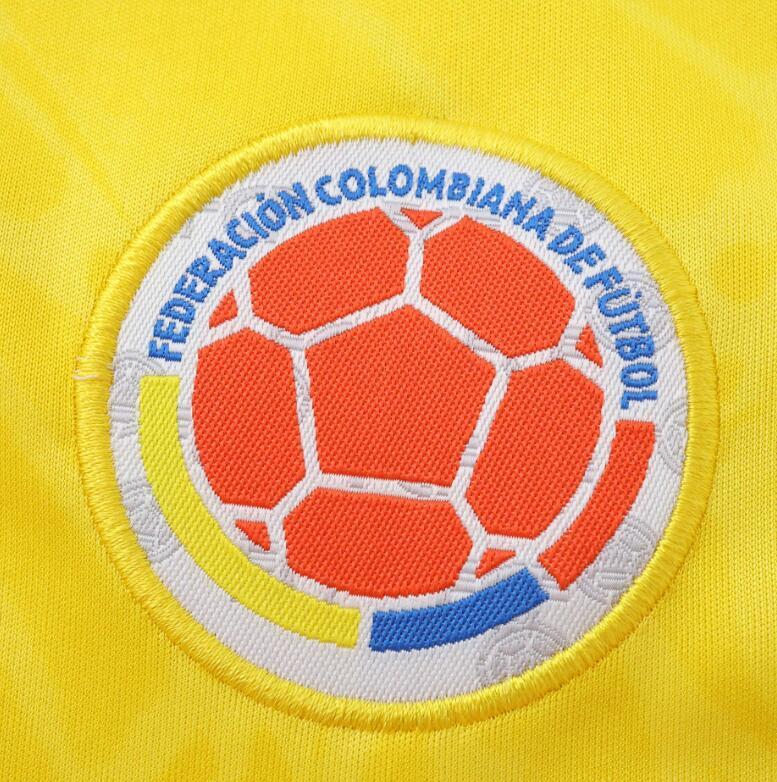 2026 World cup Colombia Home top thai best quality soccer Jersey kids kits sets