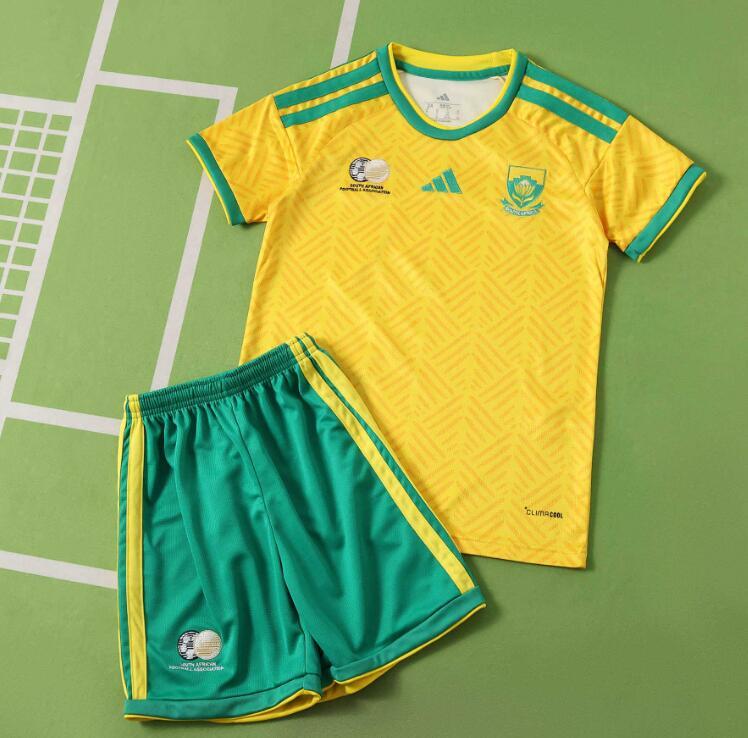 2026 World cup South Africa Home top thai best quality soccer Jersey kids kits sets