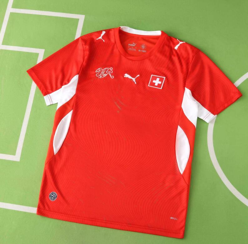 2026 World cup Switzerland Home top thai best  quality soccer Jersey  fan version