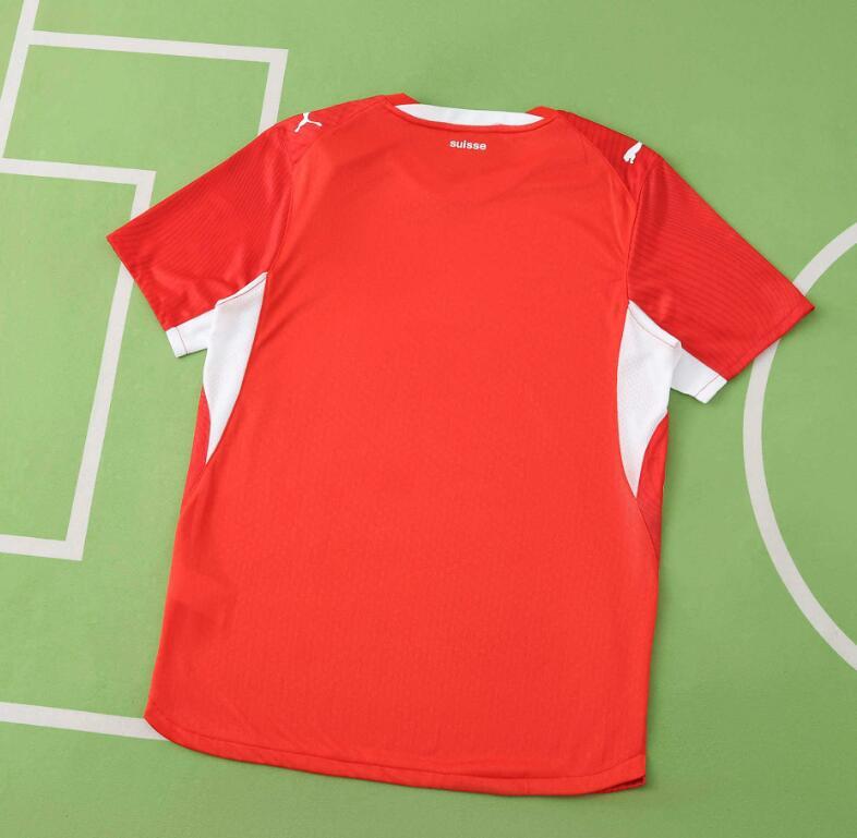 2026 World cup Switzerland  Home top thai best quality soccer Jersey Player version 001