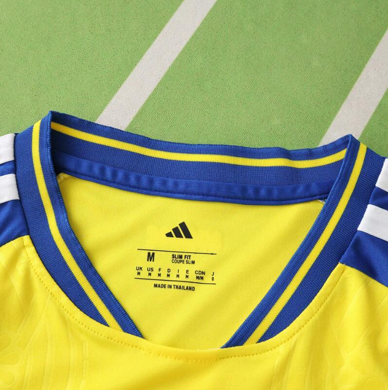 2026 World cup Sweden Home top thai best  quality soccer Jersey  fan version