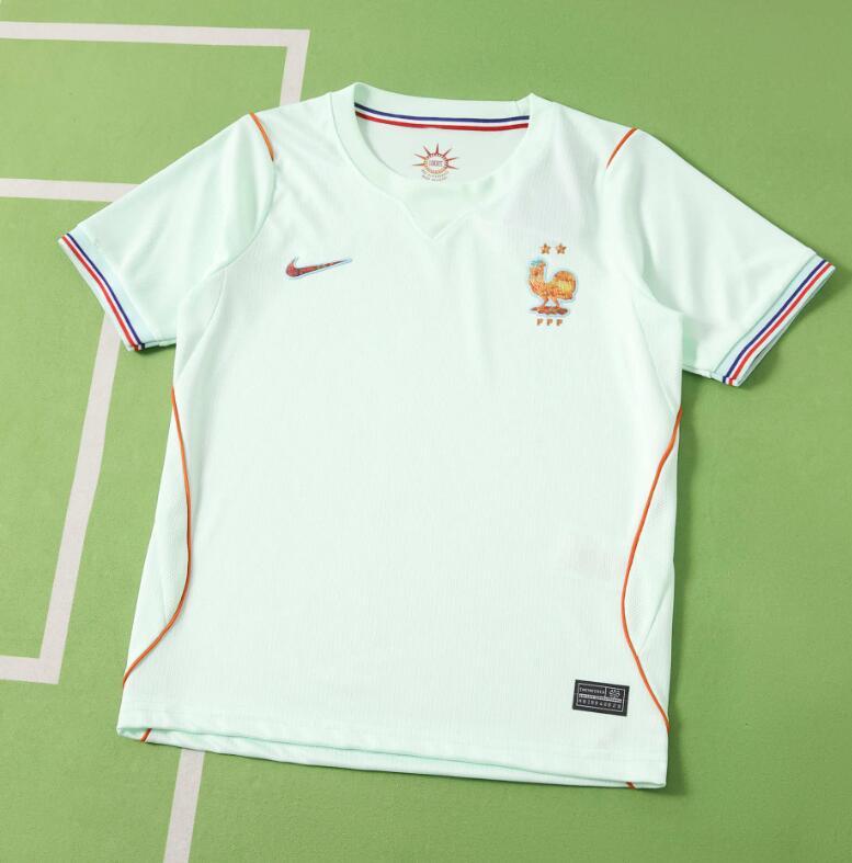 2026 World cup France Away top thai best quality soccer Jersey kids kits sets