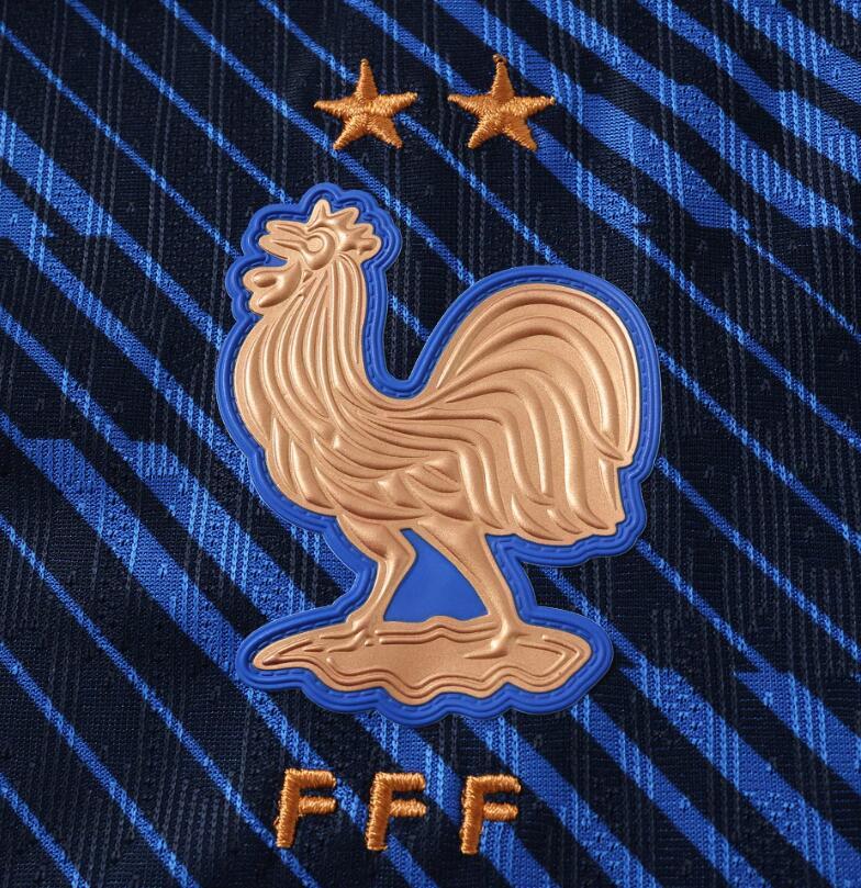 2026 World cup France Home top thai best quality soccer Jersey Player version 001