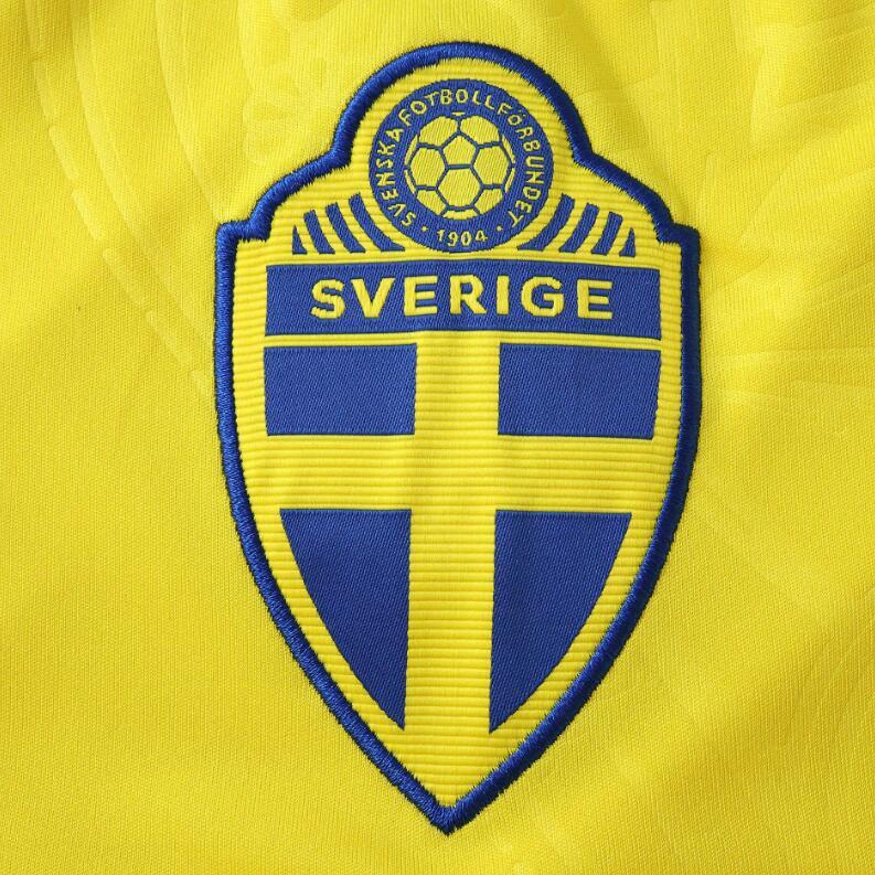 2026 World cup Sweden Home top thai best  quality soccer Jersey  fan version