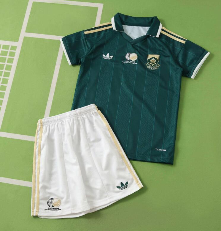 2026 World cup South Africa Away top thai best quality soccer Jersey kids kits sets