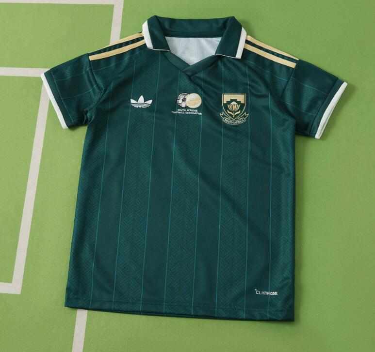 2026 World cup South Africa Away top thai best quality soccer Jersey kids kits sets