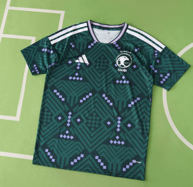 2026 World cup Saudi Arabia Home top thai best  quality soccer Jersey  fan version