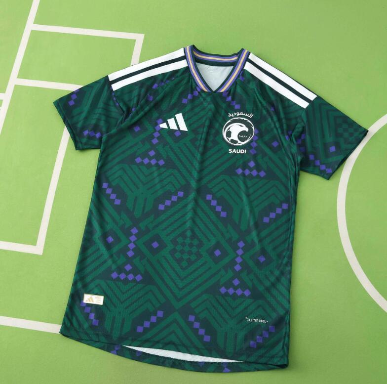 2026 World cup Saudi Arabia Home top thai best quality soccer Jersey Player version 001