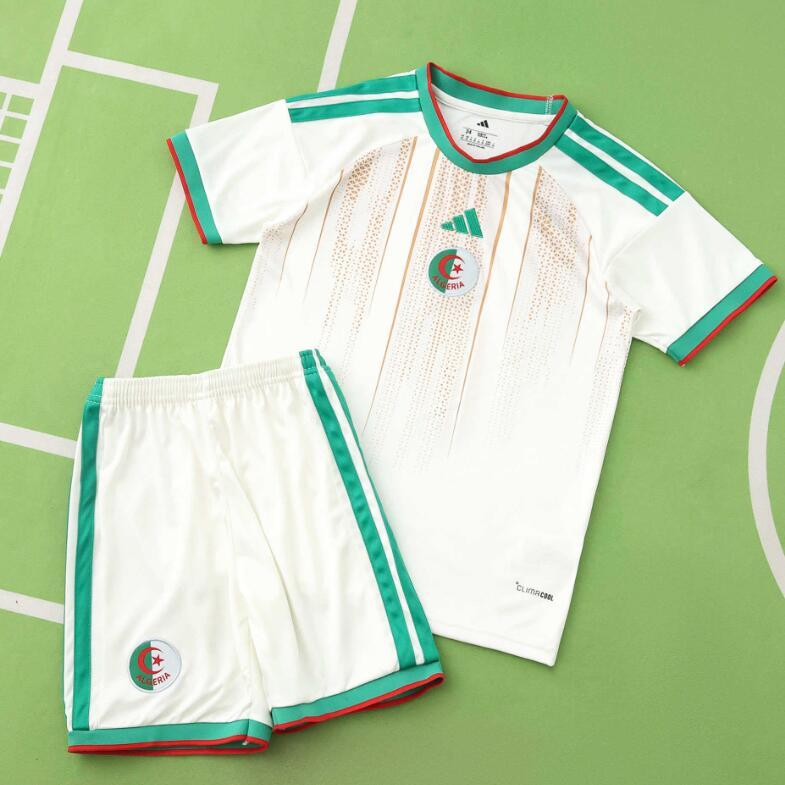 2026 World cup Algeria Home top thai best quality soccer Jersey kids kits sets
