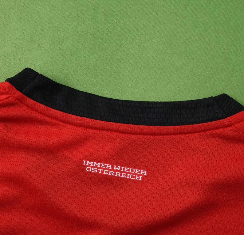 2026 World cup Austria Home top thai best  quality soccer Jersey  fan version
