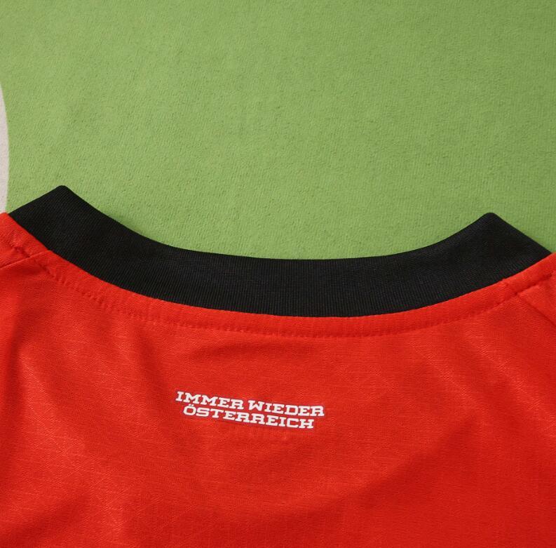 2026 World cup Austria Home top thai best quality soccer Jersey Player version 001