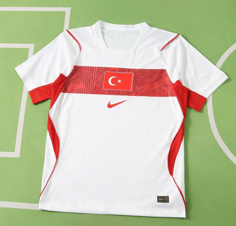 2026 World cup Turkey Home top thai best quality soccer Jersey Player version