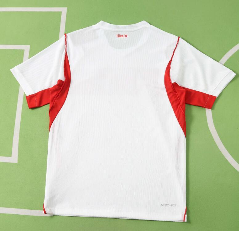 2026 World cup Turkey Home top thai best quality soccer Jersey Player version