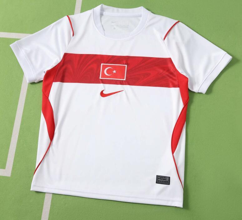 2026 World cup Turkey Home top thai best quality soccer Jersey kids kits sets