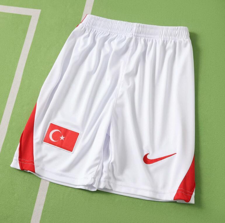 2026 World cup Turkey Home top thai best quality soccer Jersey kids kits sets