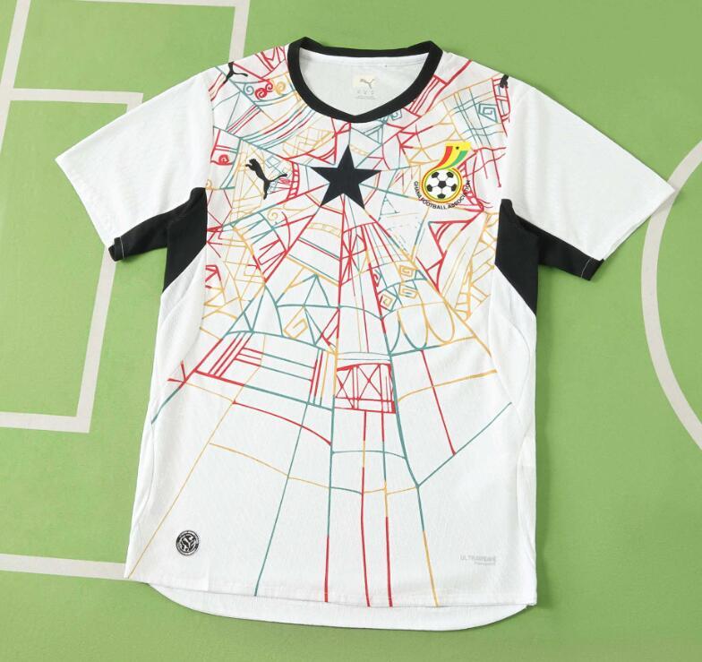 2026 World cup Ghana Home top thai best quality soccer Jersey Player version