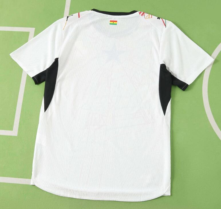 2026 World cup Ghana Home top thai best quality soccer Jersey Player version