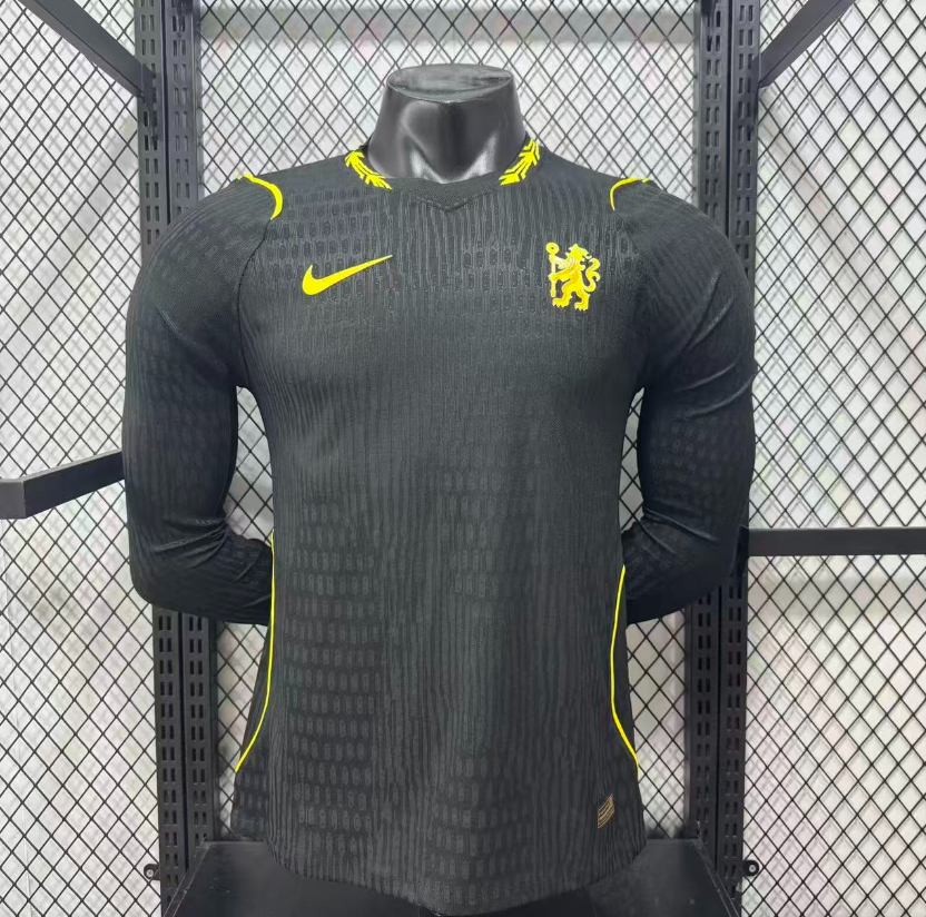2026 2027 Chelsea   Away  Jersey Player Version  Long sleeves